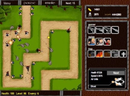 village defense,Tower defense,flash game,塔防遊戲