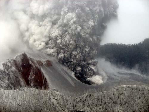 自然奇觀,火山雷雨,智利,Eruption Chaiten Volcano,chile
