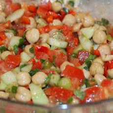 Chickpea Salad With Cumin and Lemon