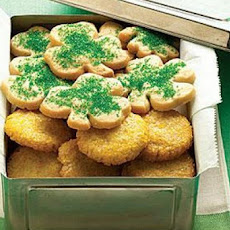 Shamrock and Gold Coin Cookies