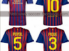 Camiseta De Futbol 1112 Para El Barcelona El Re