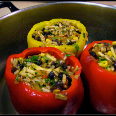 Colorful Stuffed Bell Peppers
