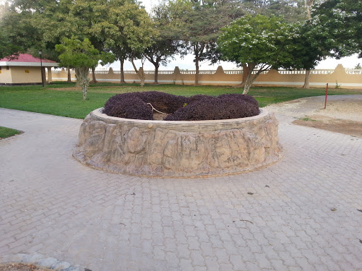 Rock and Garden Feature