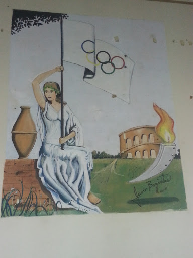Pintura Olímpica Javier Bogantes