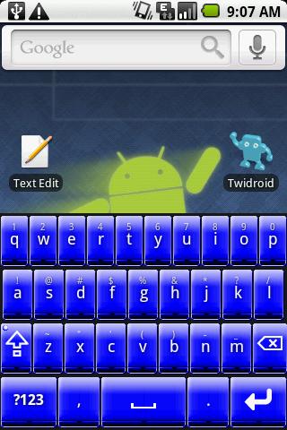 Better Keyboard Skin - Blue