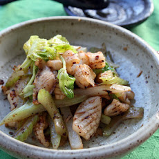 Squid and Celery Stir Fry