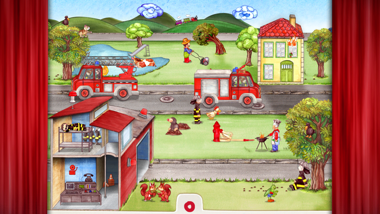 Android application Tiny Firefighters Seek &amp; Find screenshort