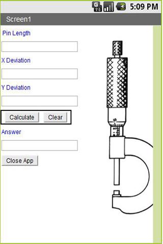 Pin Depth Caluculator