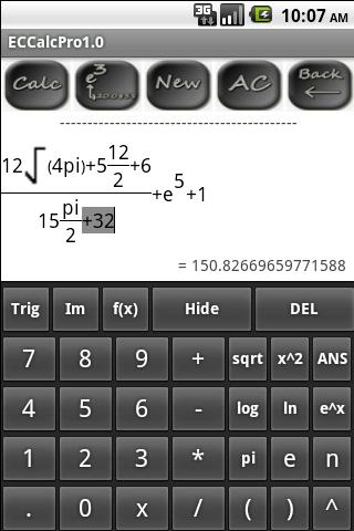 ECCalc Keyboard