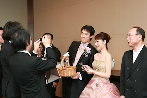 ウェディングの送賓のスナップ写真の撮り方の結婚