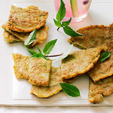Zucchini and Thai Basil Pancakes