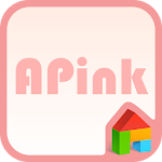 A-pink pink ver dodol theme Apk
