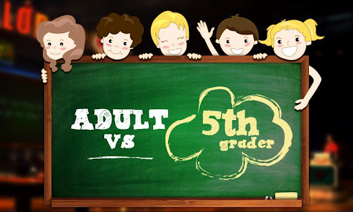 Adult vs 5th Grader