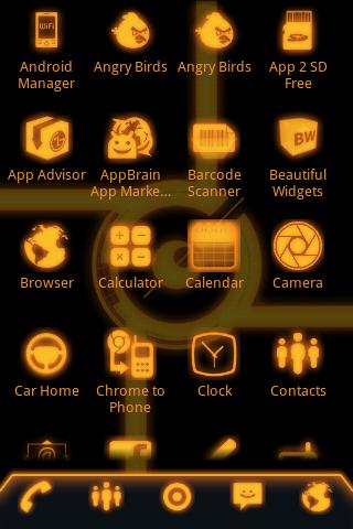 【免費個人化App】ADW Theme Glow Legacy Evil Pro-APP點子