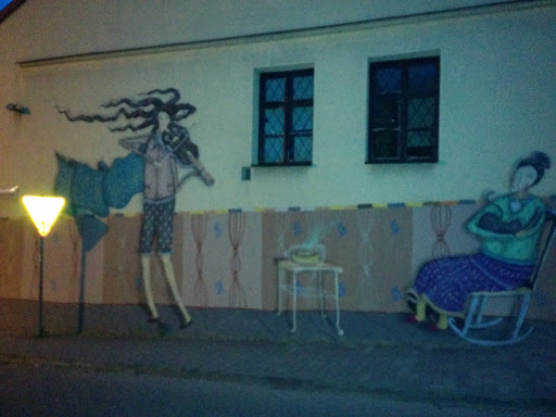 Mydlniki MDK Mural