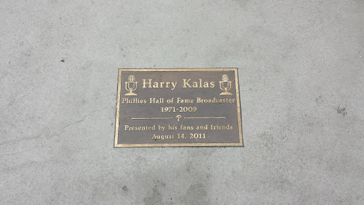 Harry Kalas Plaque 
