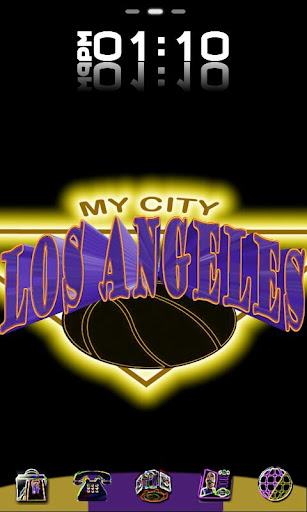 LA City Purple n Gold Theme