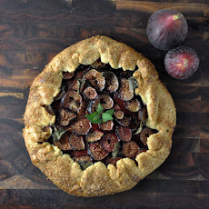 Fig, Mint and Honey Galette