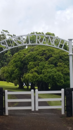 Sunset Ranch Sign