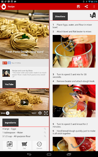 recipe-search for android screenshot
