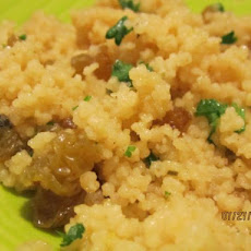 Saffron Couscous With Herbs