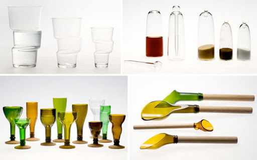 Glassware from Laurence Brabant