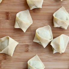 Green Pea Pesto Ravioli
