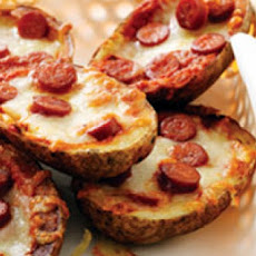Potato Skin Pizzas