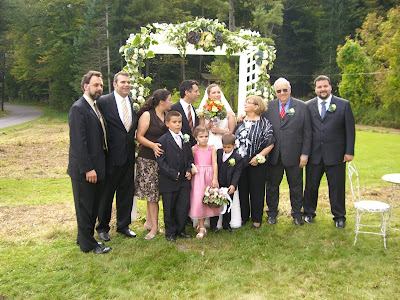 My immediate family, as of September 2007, at my brother Andy's wedding
