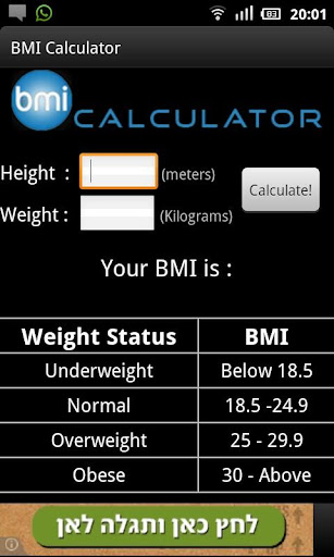 【免費健康App】BMI Calculator-APP點子