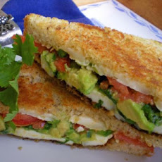 Avocado-Tomato Grilled Cheese Sandwich