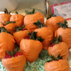 Easter Carrots (Chocolate Covered Strawberries)