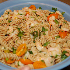 Pasta, Shrimp & Salmon Salad