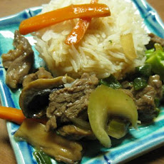 Stir Fry Beef and Vegetables
