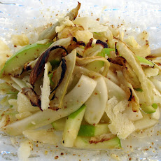 Apple, Fennel Salad with reduced Apple Cider Dressing