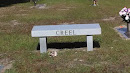 Creel Memorial Bench