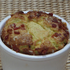 Brussels Sprouts and Cheese Soufflés