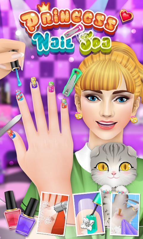 Android application Princess Nail Salon screenshort