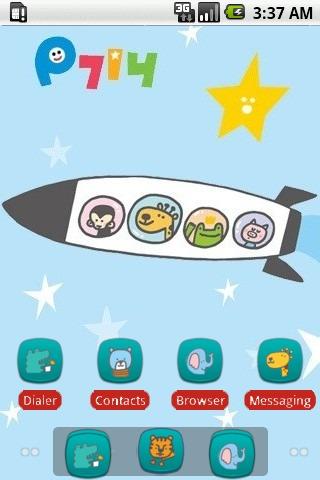 P714 Rocket [SQTheme] for ADW