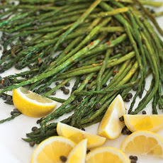 Roasted Asparagus with Capers and Lemon