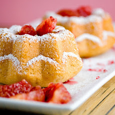 Mini Coconut Blood Orange Bundt Cakes