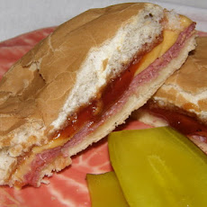 Hot Salami Sandwiches