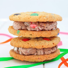 Smarties Ice Cream Sandwich