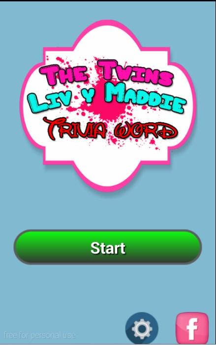 Android application The Twins Liv y Maddie Trivia screenshort