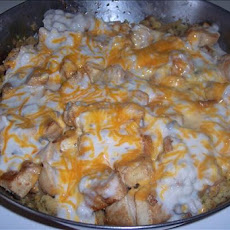 Chicken & Stuffing Skillet