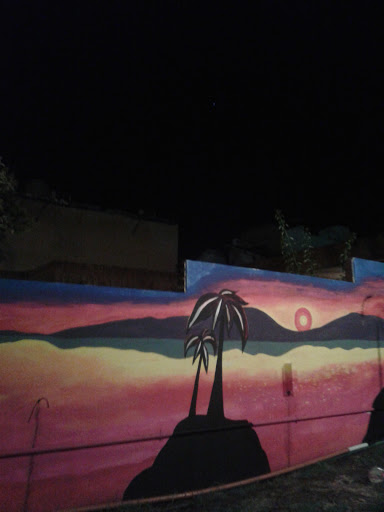 Mural Caribeño Del Amanecer