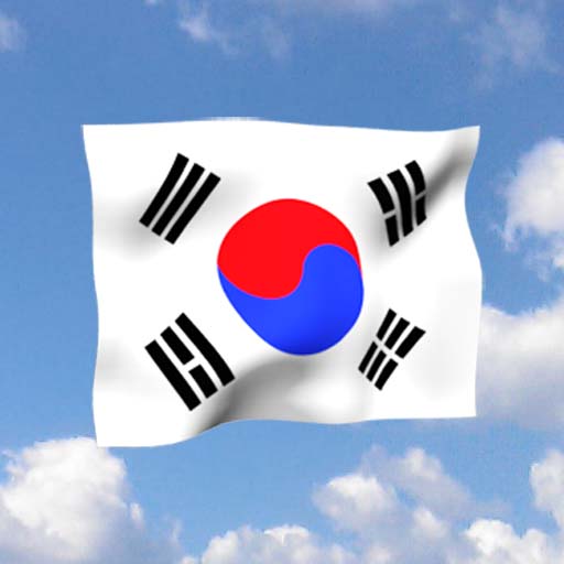 Korean Flag Livewallpaper 個人化 App LOGO-APP開箱王