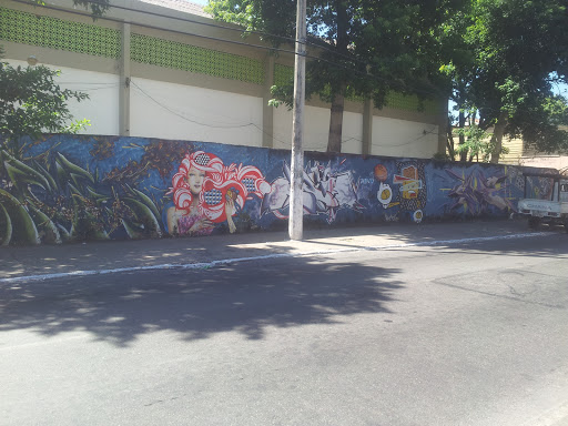 Arte urbana na Vila Olímpica