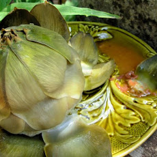 Alcachofas En Vinagreta Aromatica (Artichokes in Vinaigrette)
