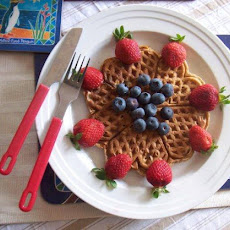 Banana Sour Cream Waffles